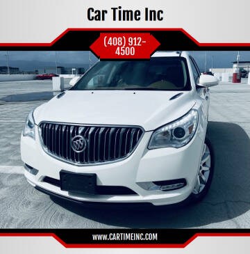 2014 Buick Enclave for sale at Car Time Inc in San Jose CA