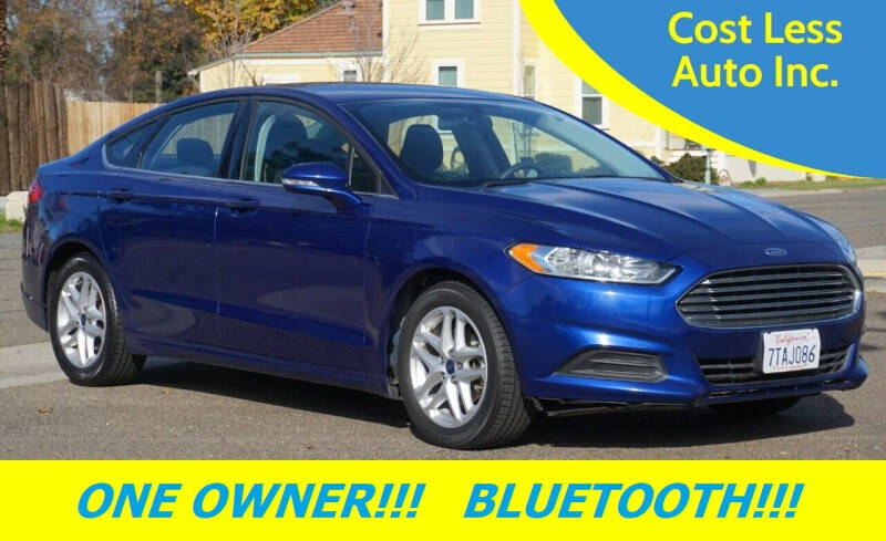 2016 Ford Fusion for sale at Cost Less Auto Inc. in Rocklin CA