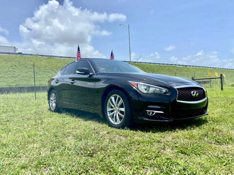 2016 Infiniti Q50 for sale at Cars N Trucks in Hollywood FL
