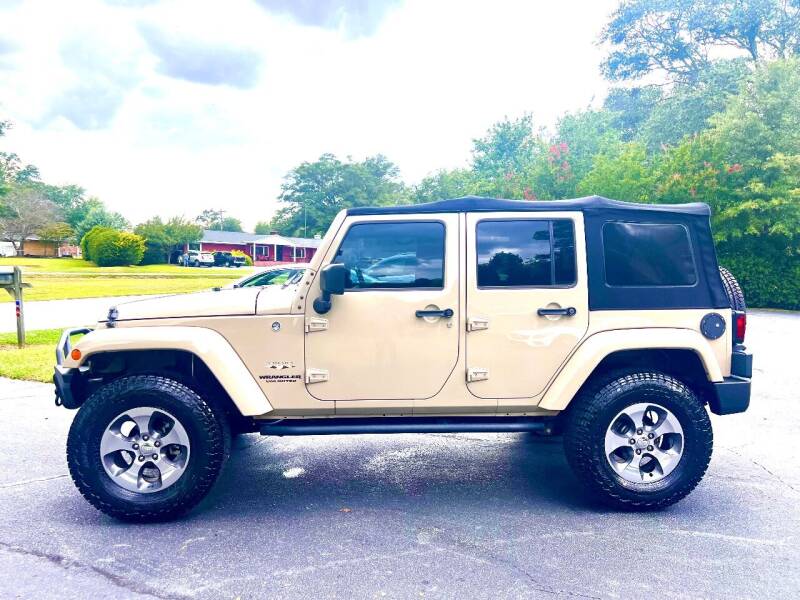 2016 Jeep Wrangler Unlimited for sale at SIGNATURES AUTOMOTIVE GROUP LLC in Spartanburg SC