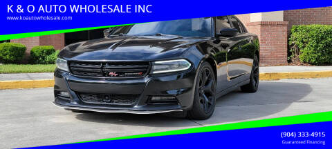 2015 Dodge Charger for sale at K & O AUTO WHOLESALE INC in Jacksonville FL