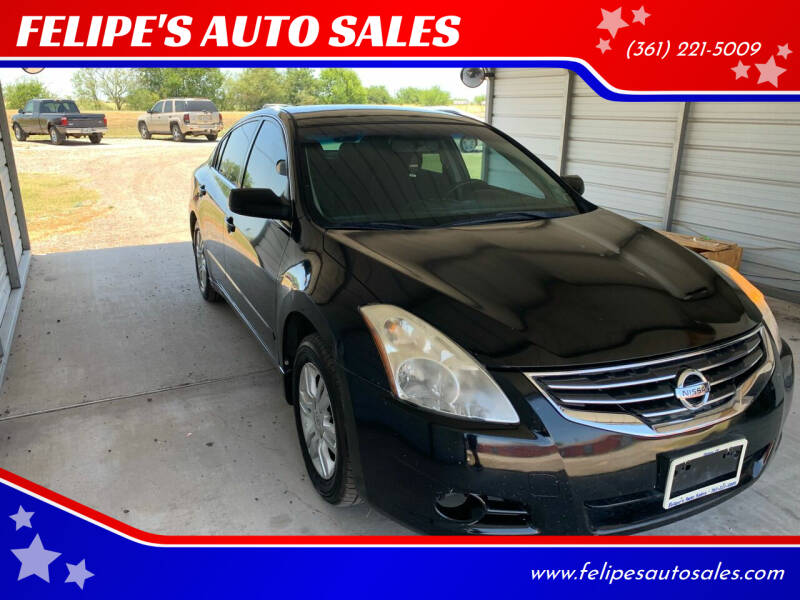 2012 Nissan Altima for sale at FELIPE'S AUTO SALES in Bishop TX