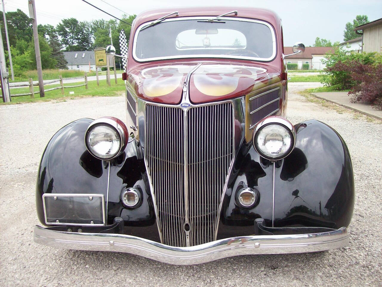 1936 Ford three window coupe Hotrod 1