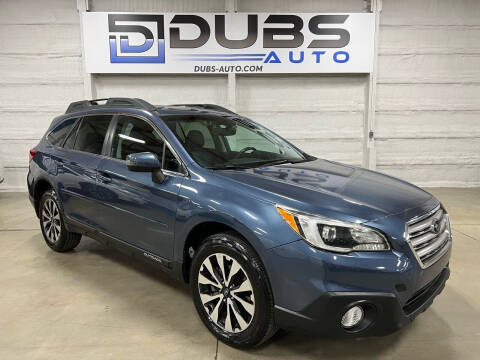 2017 Subaru Outback for sale at DUBS AUTO LLC in Clearfield UT
