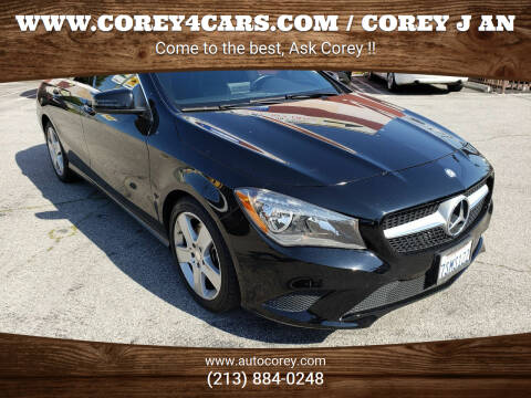2016 Mercedes-Benz CLA for sale at WWW.COREY4CARS.COM / COREY J AN in Los Angeles CA