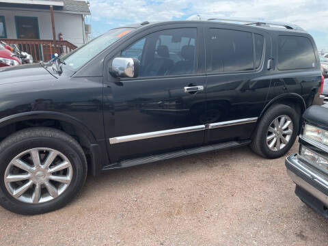 2010 Infiniti QX56 for sale at PYRAMID MOTORS - Fountain Lot in Fountain CO