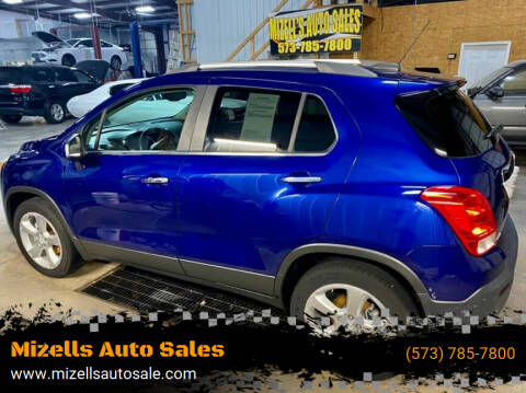 2015 Chevrolet Trax for sale at Mizells Auto Sales in Poplar Bluff MO