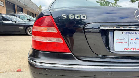 2002 Mercedes-Benz S-Class S 600