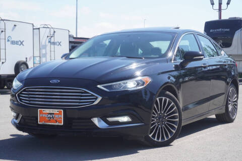 2017 Ford Fusion for sale at Frontier Auto & RV Sales in Anchorage AK