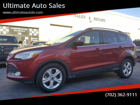 2015 Ford Escape for sale at Ultimate Auto Sales in Las Vegas NV