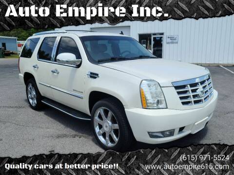 2010 Cadillac Escalade for sale at Auto Empire Inc. in Murfreesboro TN