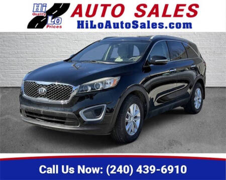 2017 Kia Sorento for sale at Hi-Lo Auto Sales in Frederick MD