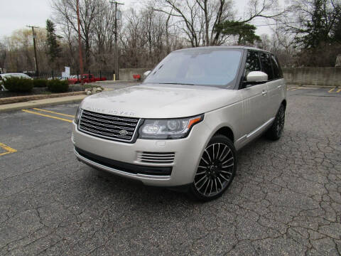 2017 Land Rover Range Rover for sale at METRO CITY AUTO SALES in Southfield MI