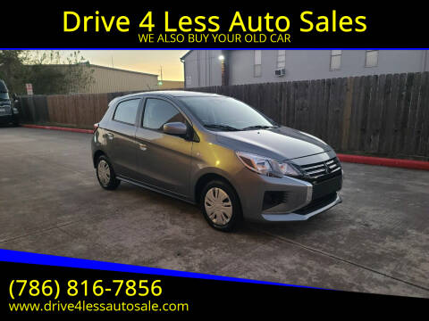 2022 Mitsubishi Mirage for sale at Drive 4 Less Auto Sales in Houston TX