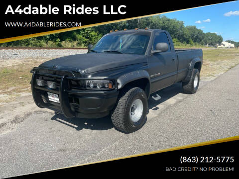 2001 Dodge Ram Pickup 1500 for sale at A4dable Rides LLC in Haines City FL