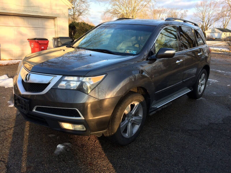 2011 Acura MDX for sale at ASSET MOTORS LLC in Westerville OH