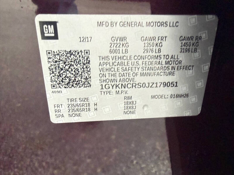 2018 Cadillac XT5 Luxury