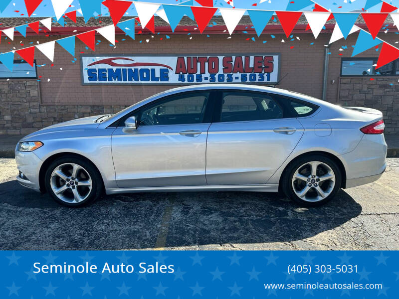 2014 Ford Fusion for sale at Seminole Auto Sales in Seminole OK
