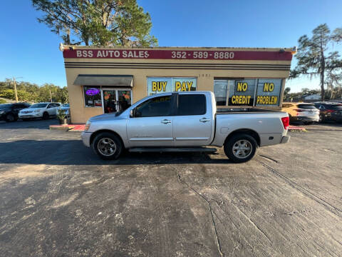 2005 Nissan Titan for sale at BSS AUTO SALES INC in Eustis FL