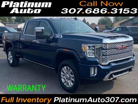 2021 GMC Sierra 2500HD for sale at Platinum Auto in Gillette WY