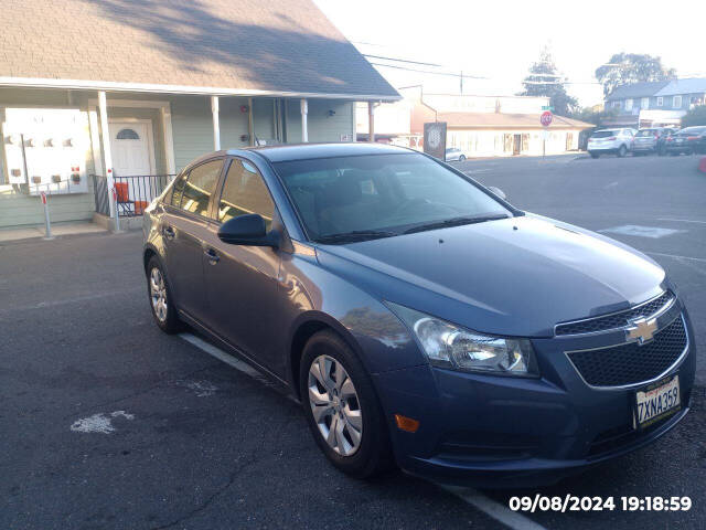 2013 Chevrolet Cruze for sale at Autosnow4sale.Com in El Dorado, CA