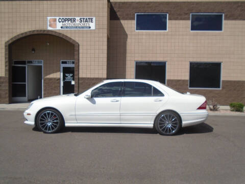 2004 Mercedes-Benz S-Class for sale at COPPER STATE MOTORSPORTS in Phoenix AZ