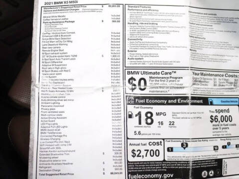 2021 BMW X5 M50i xDrive