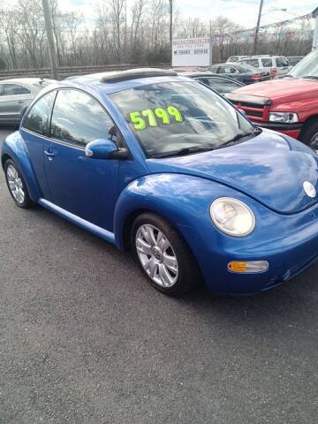 2003 Volkswagen New Beetle for sale at BRAUNS AUTO SALES in Pottstown PA