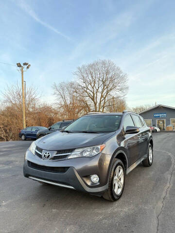 2013 Toyota RAV4 for sale at Logos Motors Inc in Lawrence IN