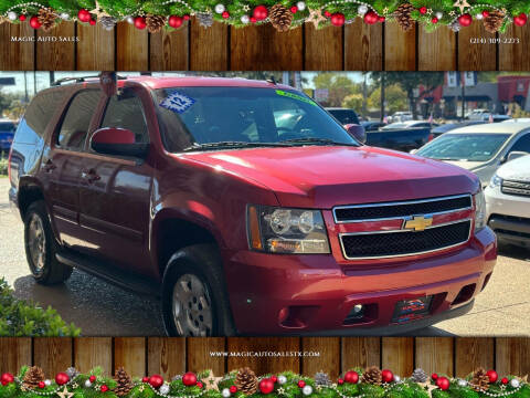 2012 Chevrolet Tahoe for sale at Magic Auto Sales in Dallas TX