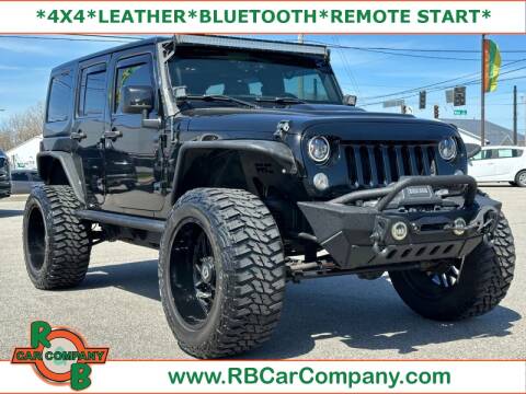 2015 Jeep Wrangler Unlimited for sale at R & B Car Company in South Bend IN
