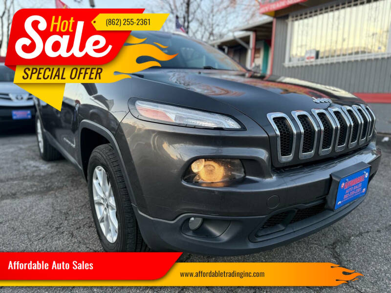 2015 Jeep Cherokee for sale at Affordable Auto Sales in Irvington NJ