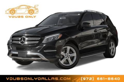 2018 Mercedes-Benz GLE for sale at VDUBS ONLY in Plano TX