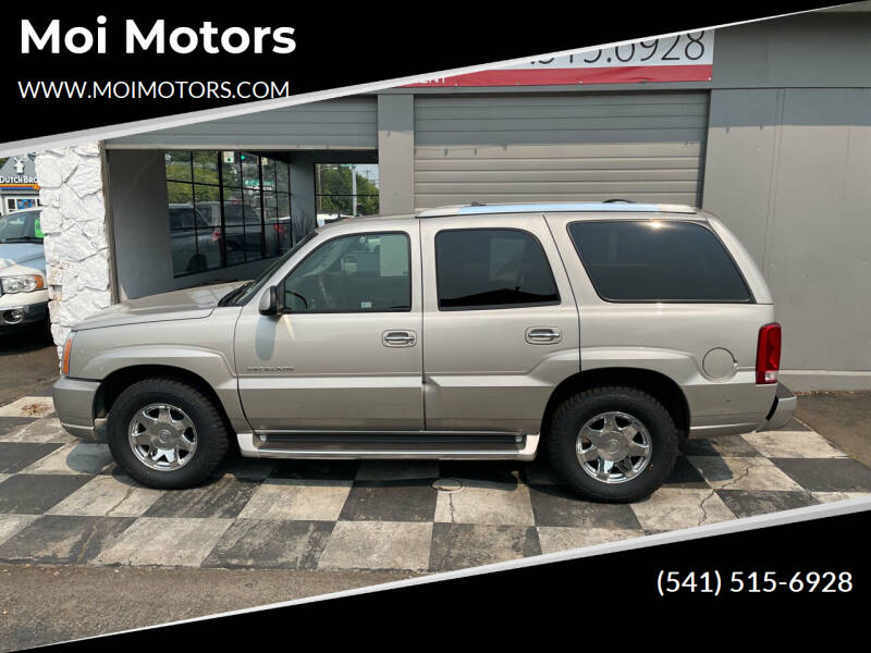 2004 Cadillac Escalade for sale at Moi Motors in Eugene OR