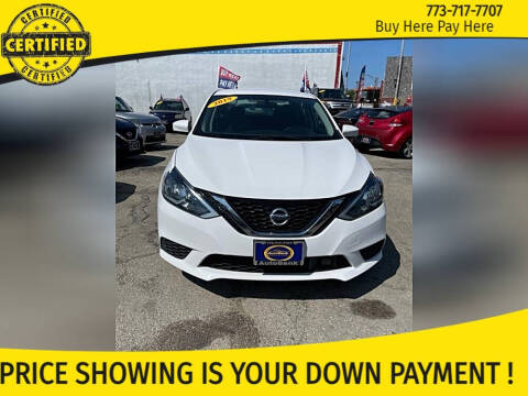 2019 Nissan Sentra for sale at AutoBank in Chicago IL