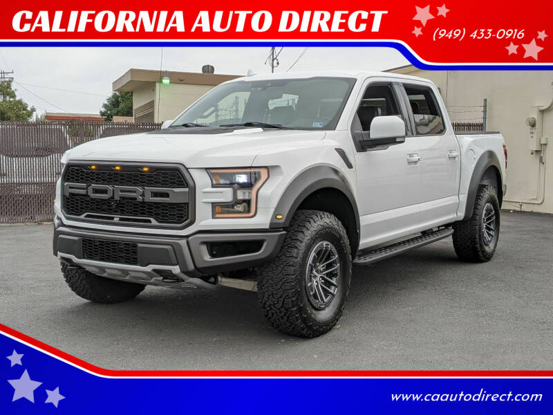 2019 Ford F-150 for sale at CALIFORNIA AUTO DIRECT in Costa Mesa CA