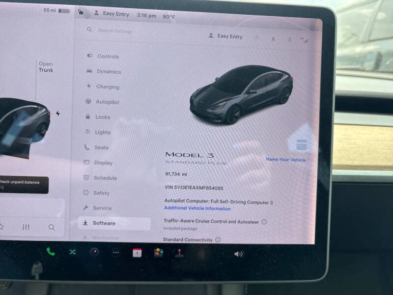 2021 Tesla Model 3 Standard Range Plus