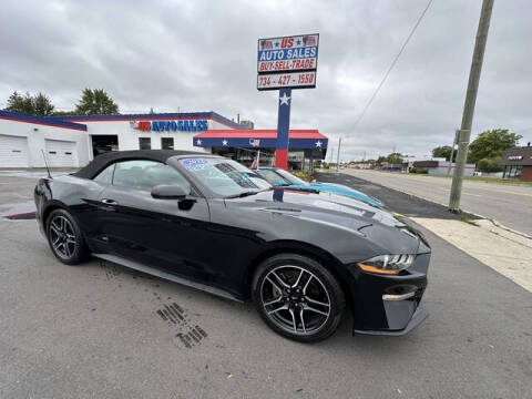 2022 Ford Mustang for sale at US Auto Sales in Garden City MI