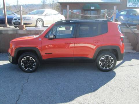 2017 Jeep Renegade for sale at WORKMAN AUTO INC in Pleasant Gap PA