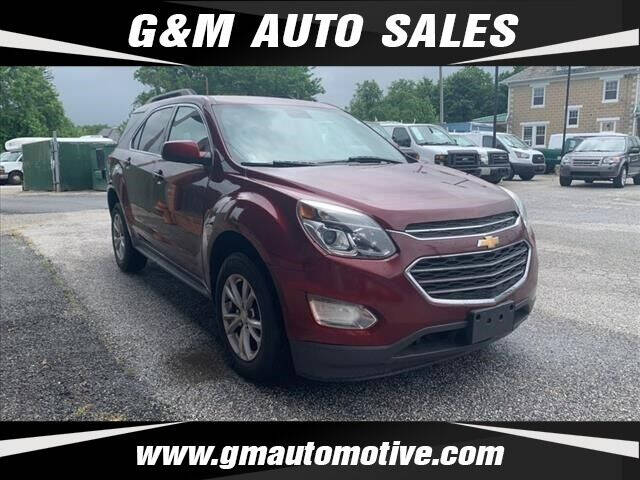 2016 Chevrolet Equinox for sale at G & M Auto Sales in Kingsville, MD