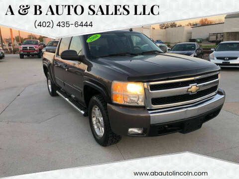 2008 Chevrolet Silverado 1500 for sale at A & B Auto Sales LLC in Lincoln NE