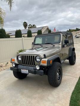 2004 Jeep Wrangler for sale at Paykan Auto Sales Inc in San Diego CA