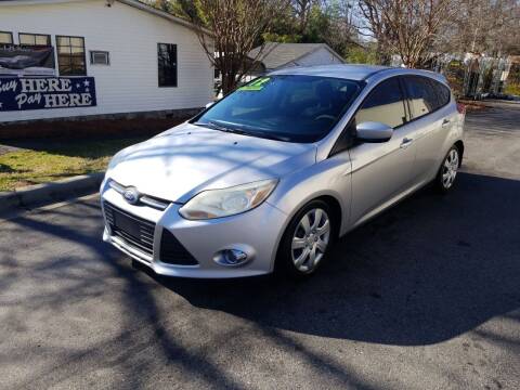 2012 Ford Focus for sale at TR MOTORS in Gastonia NC