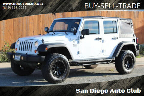 2011 Jeep Wrangler Unlimited for sale at San Diego Auto Club in Spring Valley CA