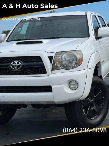 2011 Toyota Tacoma for sale at A & H Auto Sales in Greenville SC