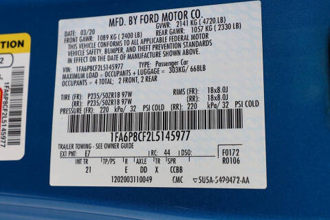 2020 Ford Mustang GT