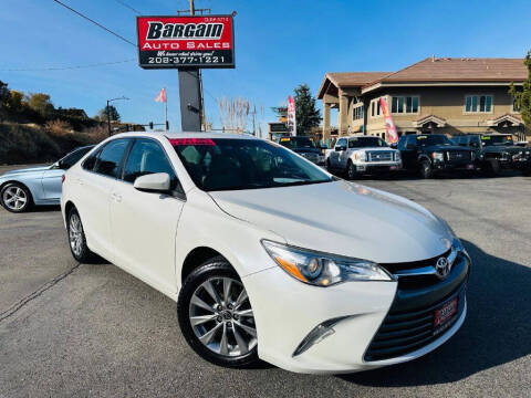 2015 Toyota Camry for sale at Bargain Auto Sales LLC in Garden City ID