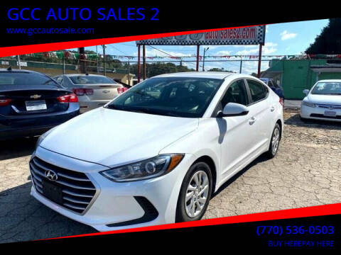 2017 Hyundai Elantra for sale at GCC AUTO SALES 2 in Gainesville GA