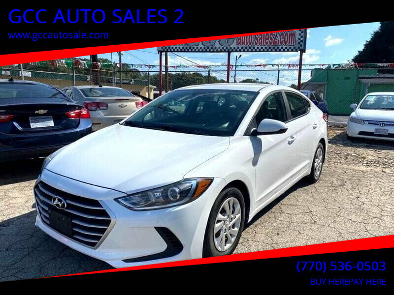 2017 Hyundai Elantra for sale at GCC AUTO SALES 2 in Gainesville GA