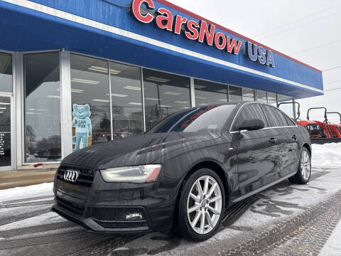 2015 Audi A4 for sale at CarsNowUsa LLc in Monroe MI